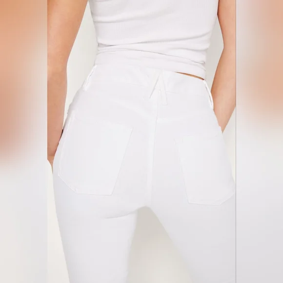 Good American Good Legs Ultimate Skinny Sculpting jeans 15 new white - Picture 2 of 11